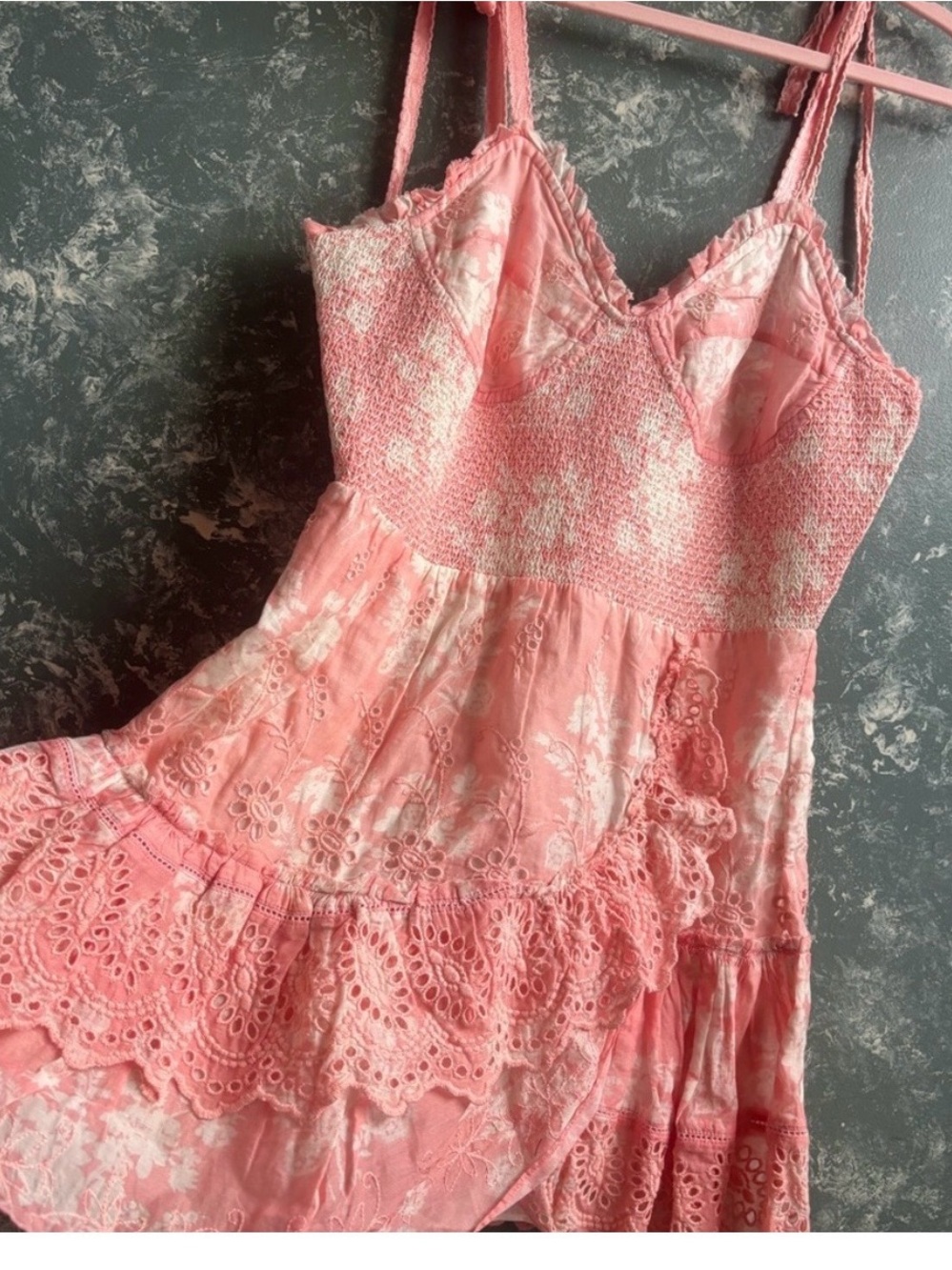 Loveshackfancy Olani pink dress - Picture 3 of 6